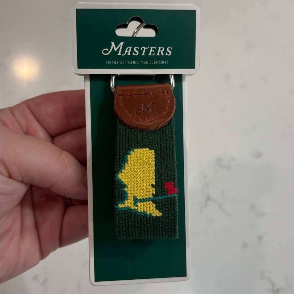 2026 Masters Needlepoint Keychain NWT